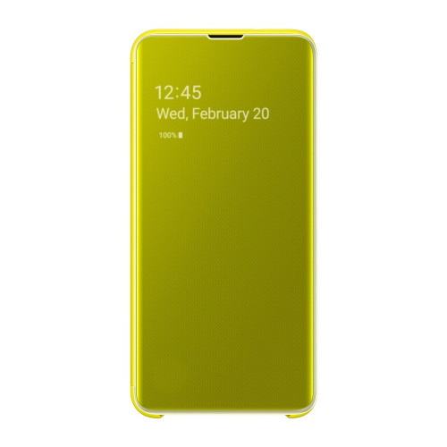 Samsung Clear View Cover Yellow pro G970 Galaxy S10e